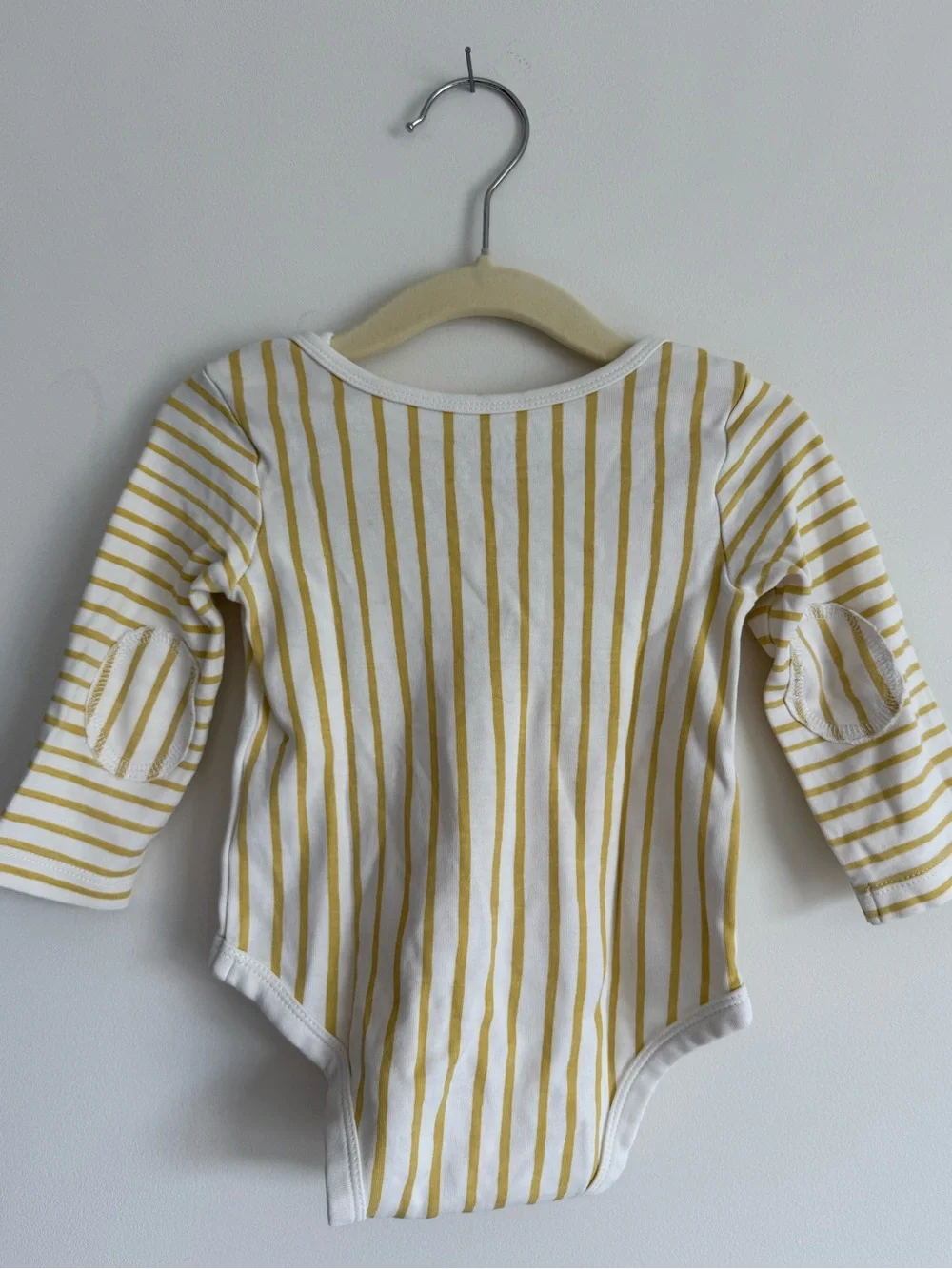 Pehr 6-12m “Stripes Away” cotton onesie